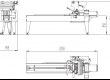 Горизонтальная упаковочная машина GNA YELLOW PLUS Flow-Pack (флоупак) Габариты